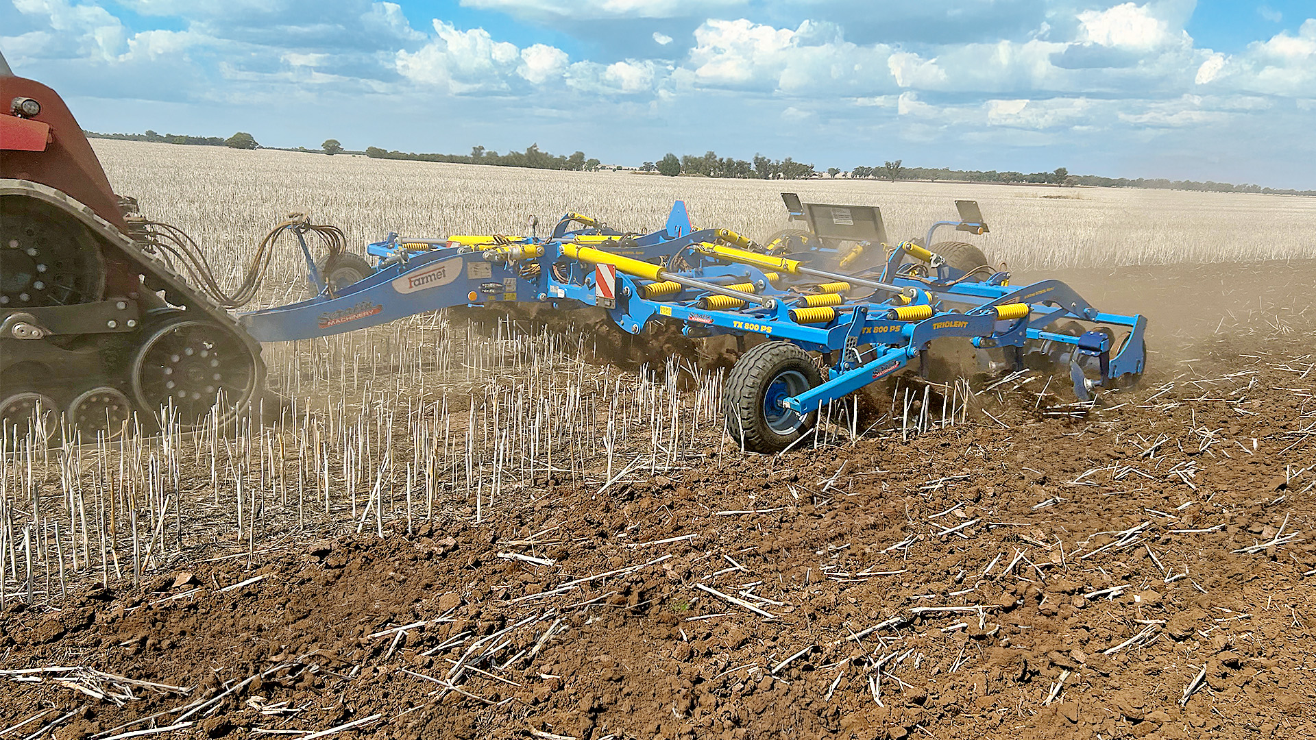 Cultivador Rastrojero Triolent