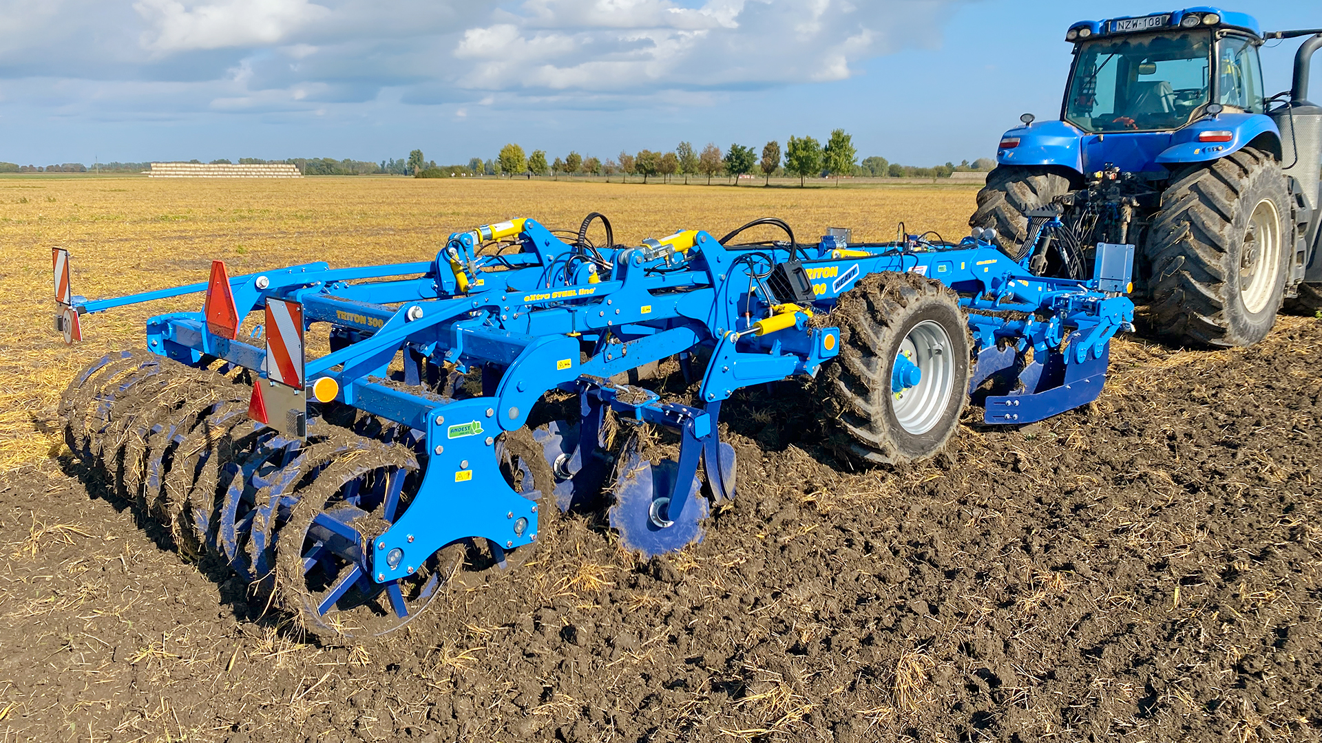 Combined cultivator Triton Heavy