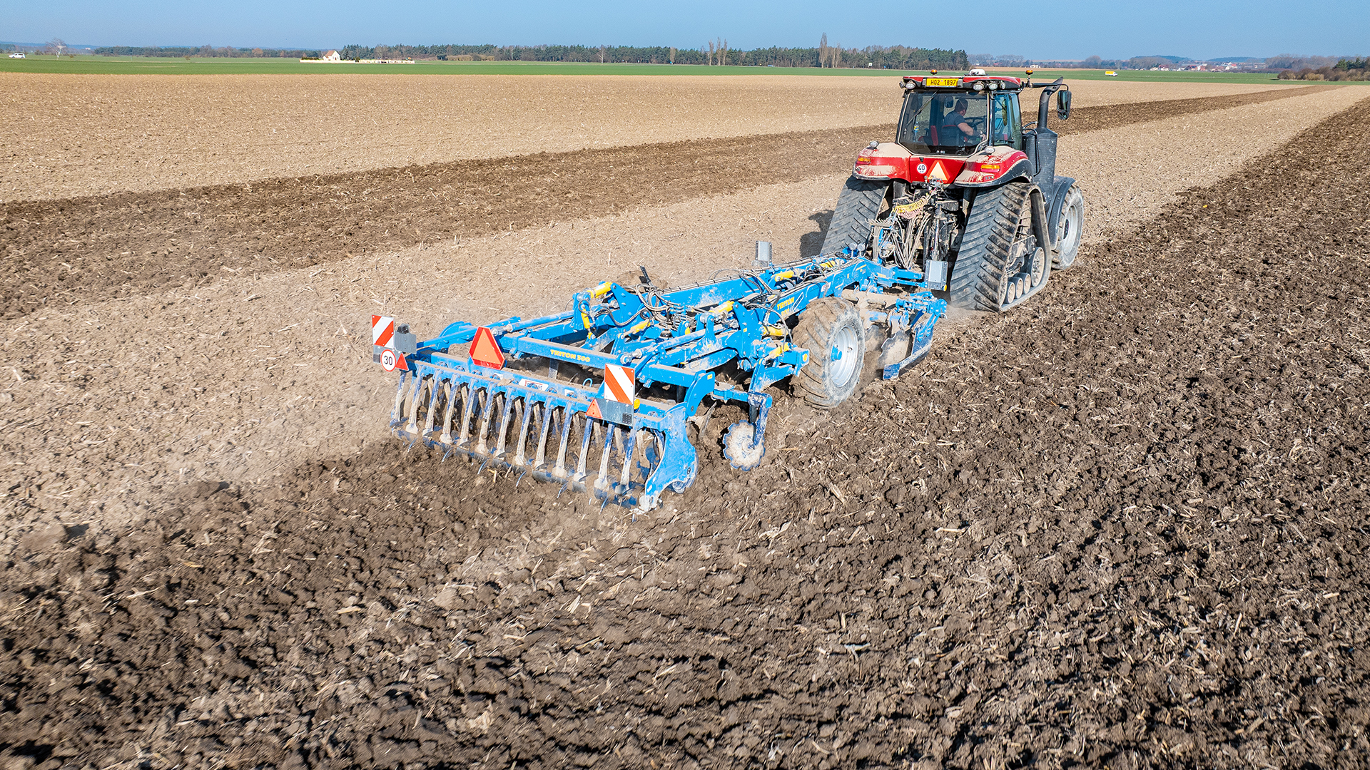 Combined cultivator Triton Heavy