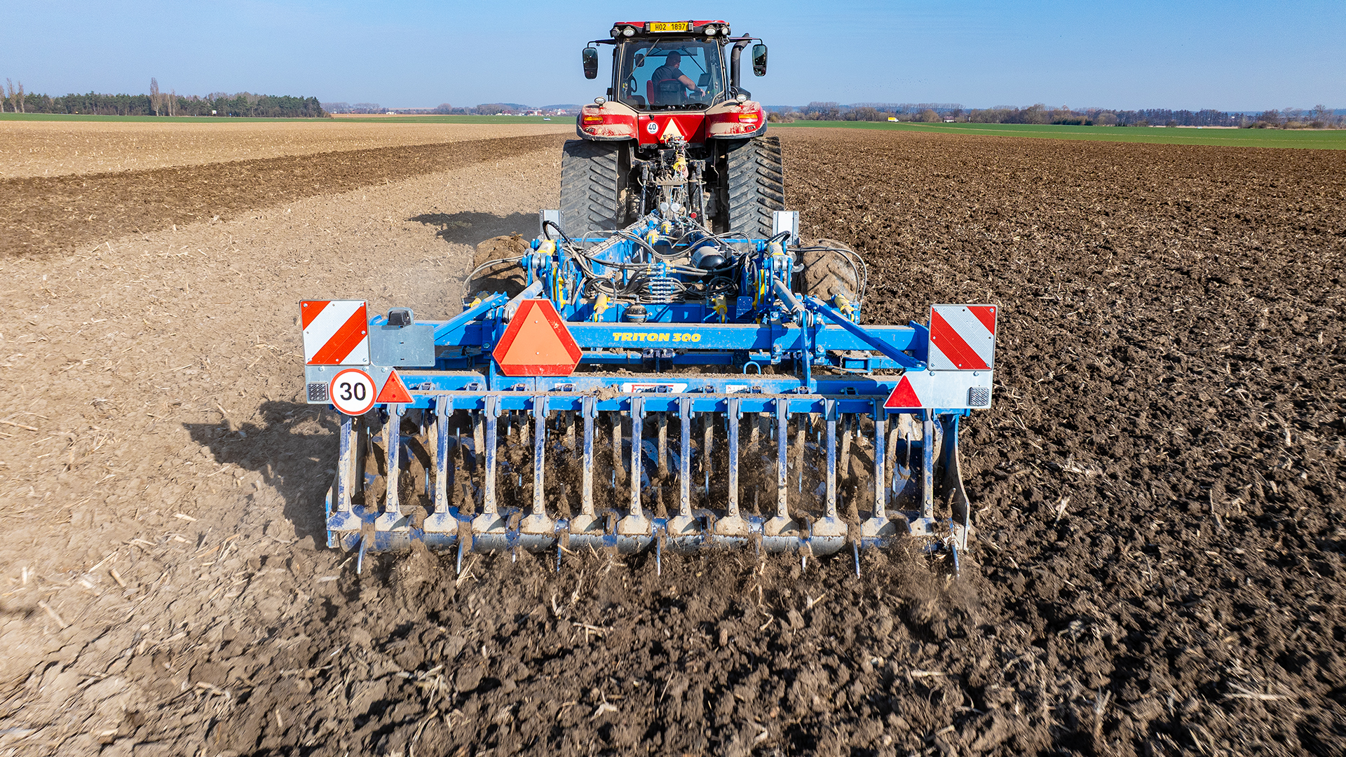 Combined cultivator Triton Heavy
