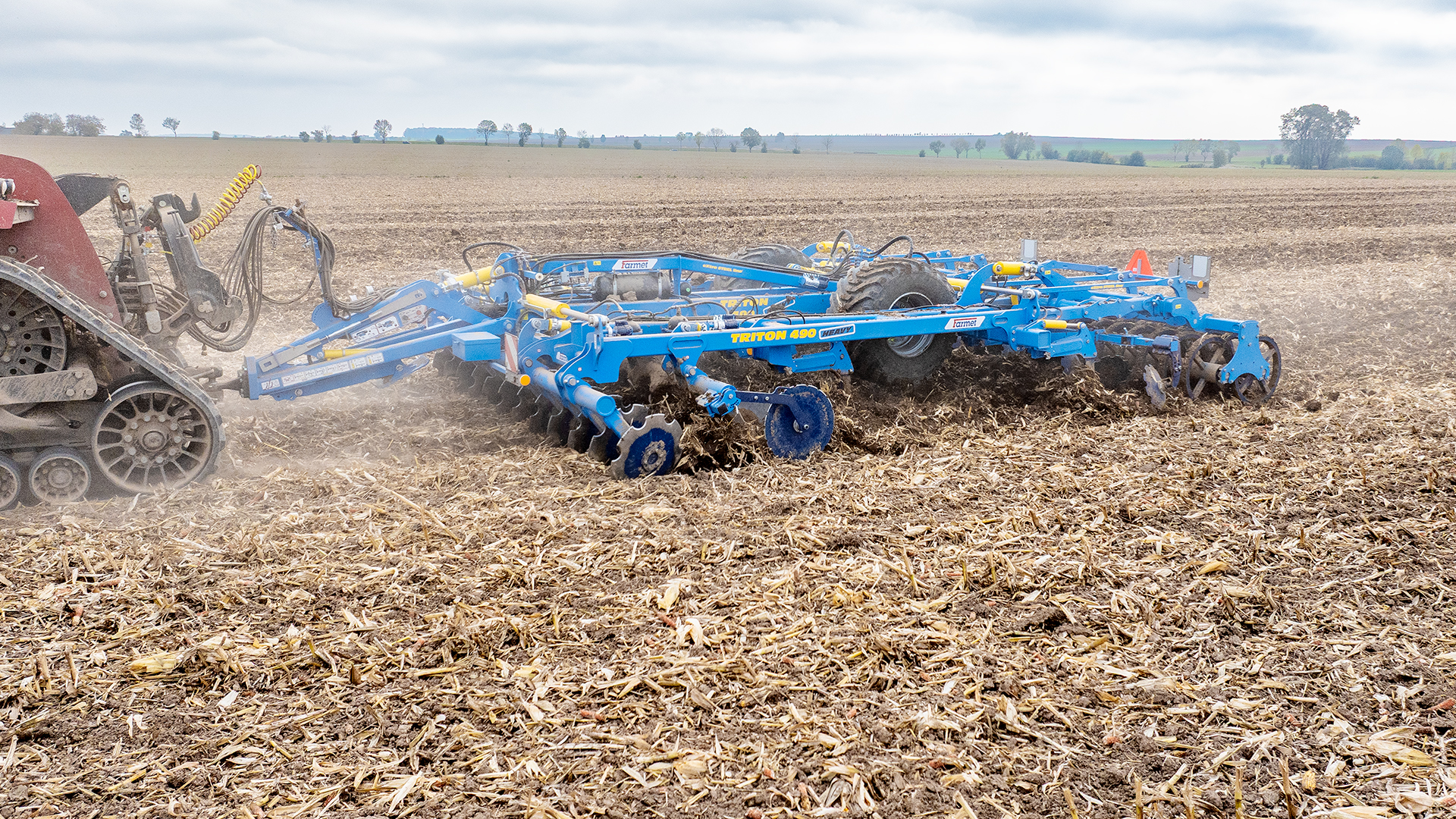 Combined cultivator Triton Heavy