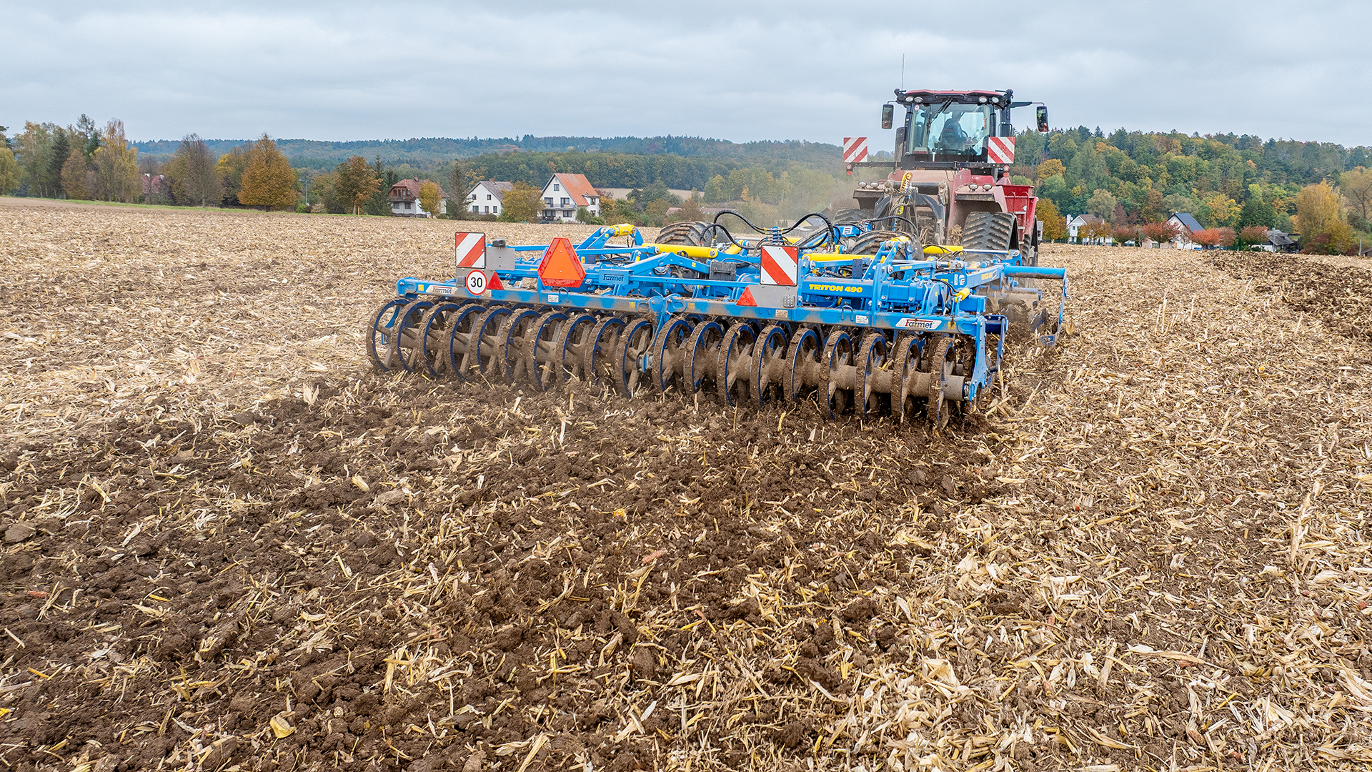 Combined cultivator Triton Heavy