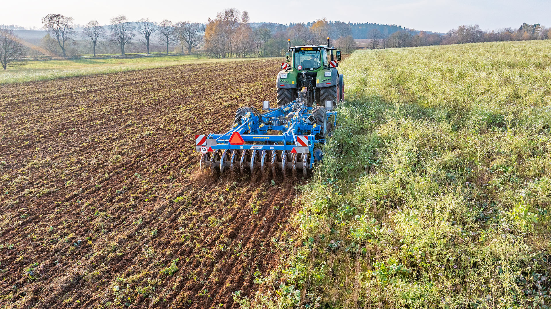 Combined cultivator Triton Heavy