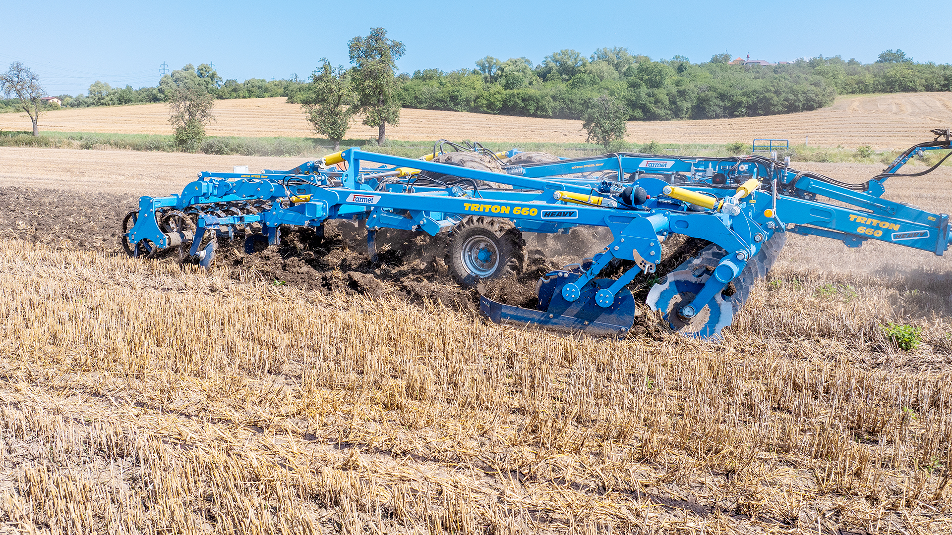Combined cultivator Triton Heavy