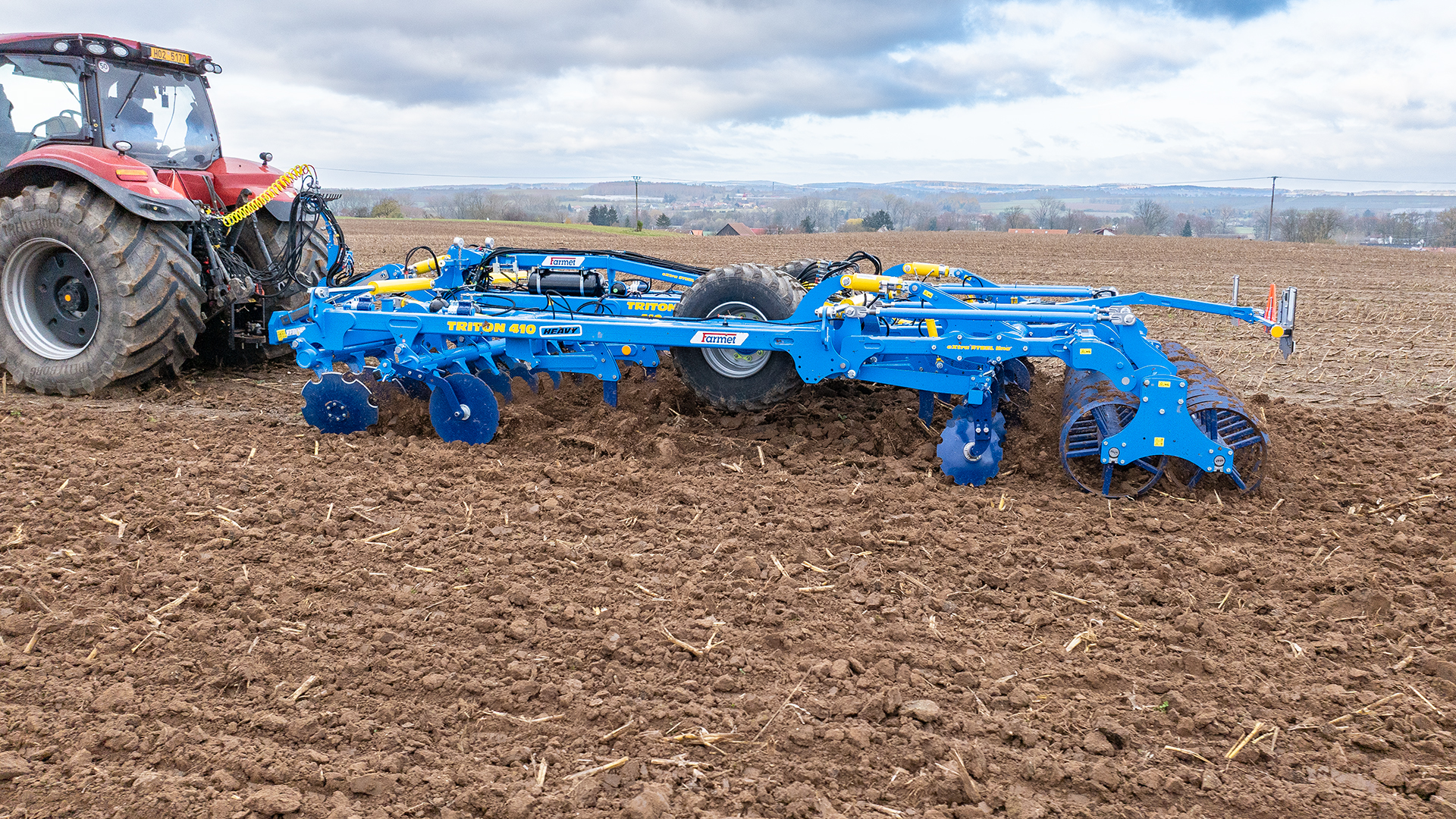 Combined cultivator Triton Heavy