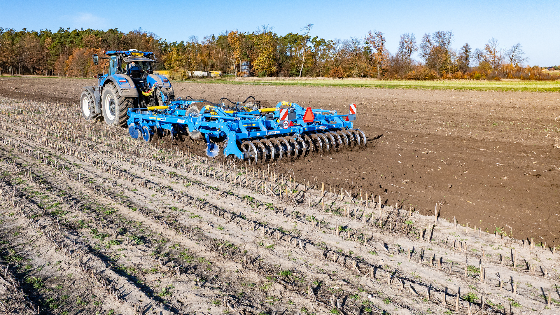 Combined cultivator Triton Heavy