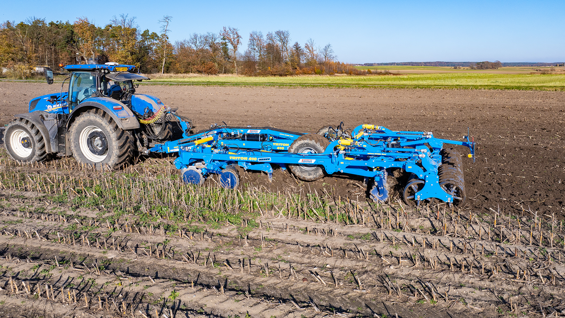 Combined cultivator Triton Heavy