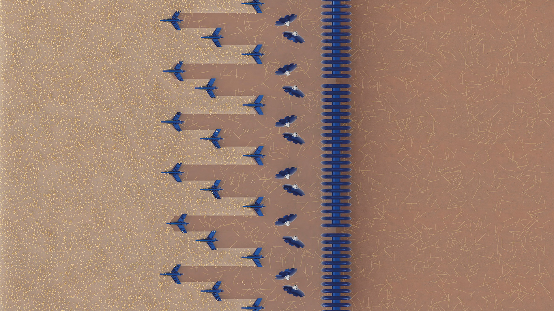 Cultivador Rastrojero Triolent