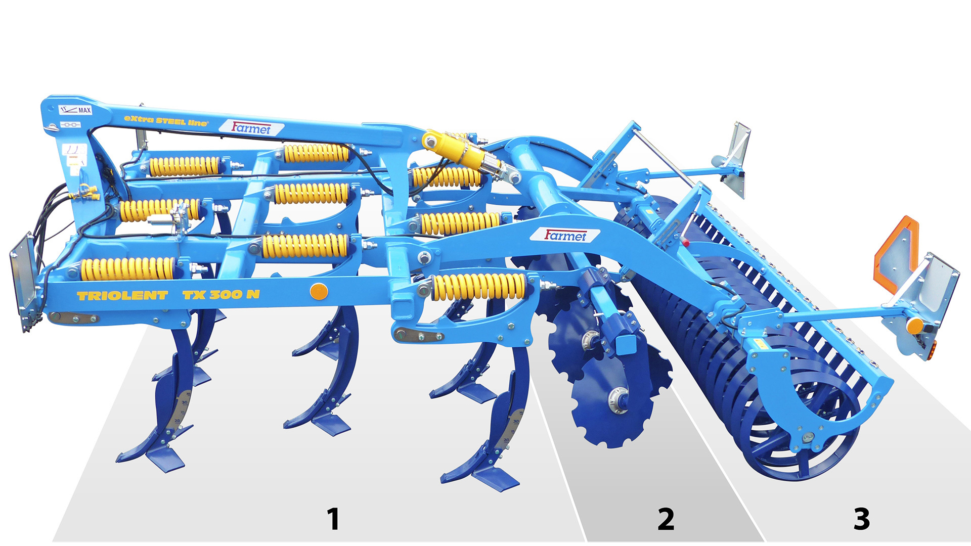 Cultivador Rastrojero Triolent 