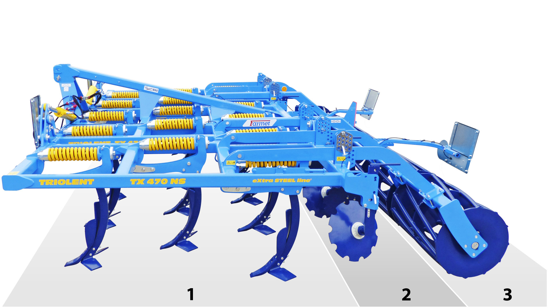 Cultivador Rastrojero Triolent 