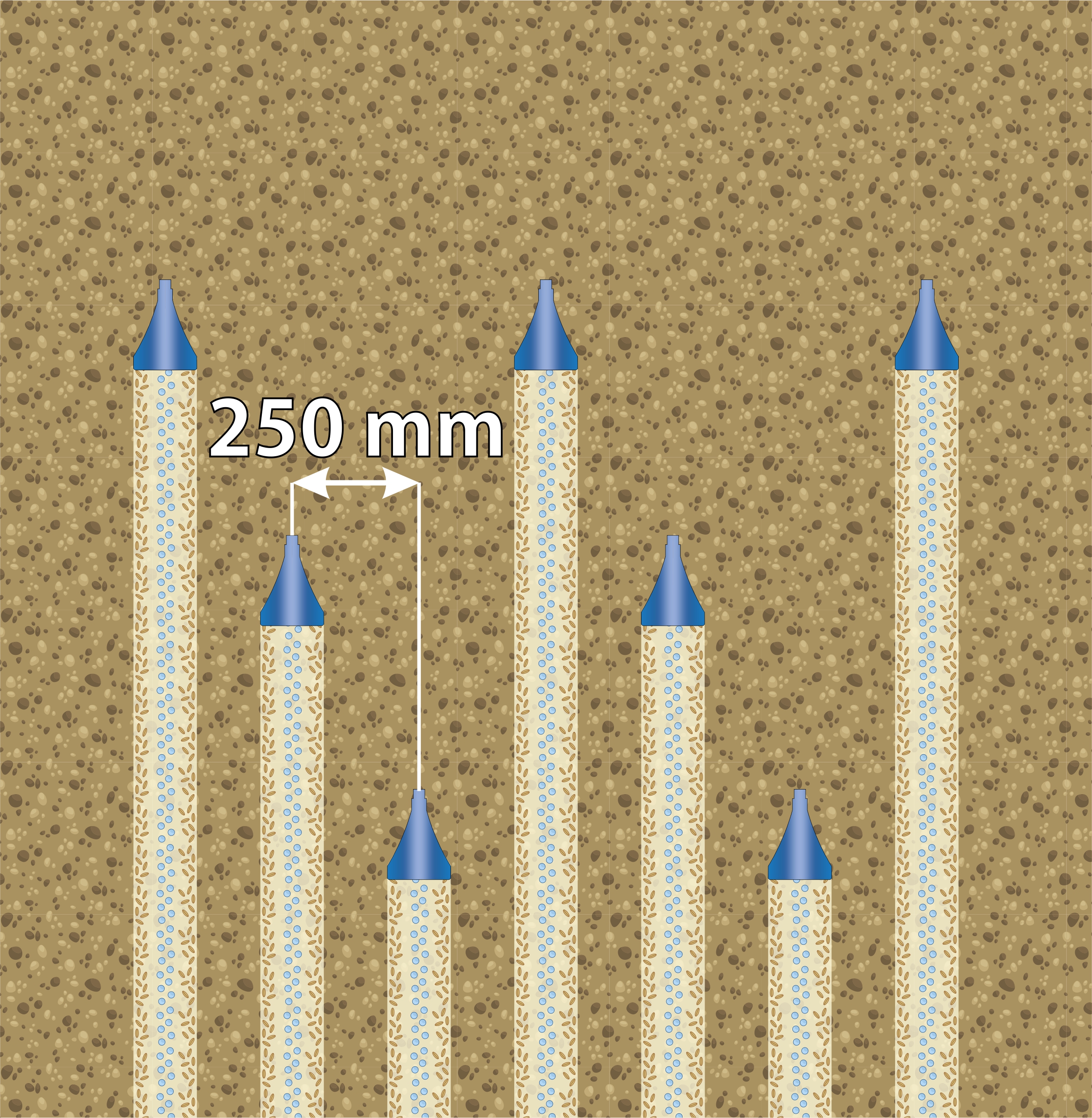 Zinkensämaschine Falcon PRO Tandem
