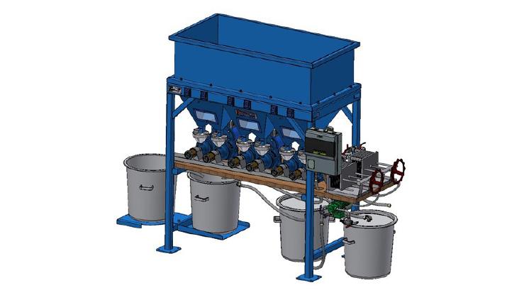 Lisovací stolice olejnin - FLS