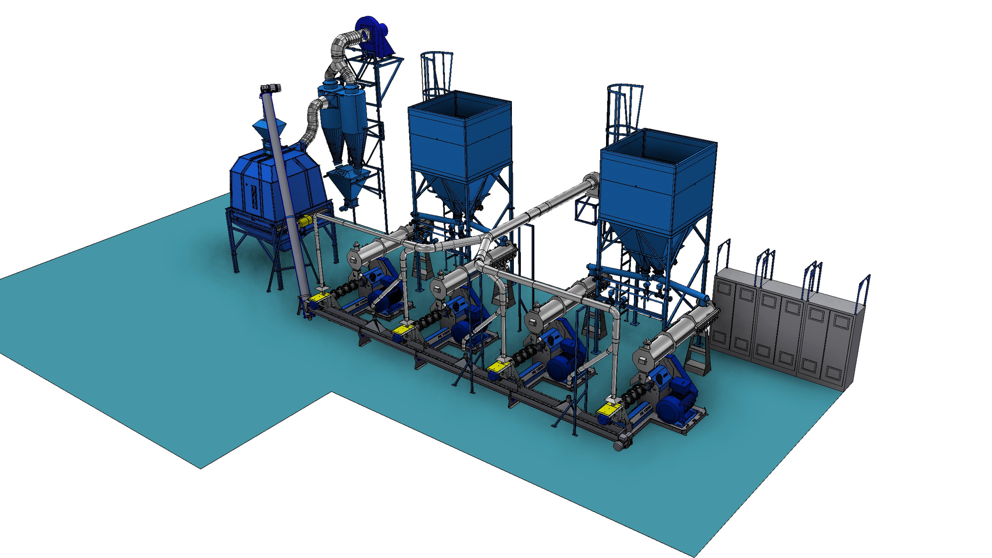 WFM - Mokrá extruze krmných směsí