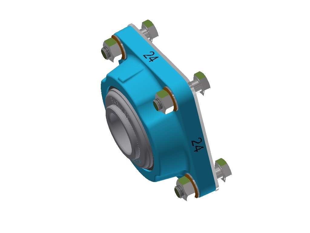 LOŽISKO DOMEČKOVÉ   FKL308/6HR/TL10